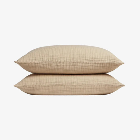Funda de almohada de muselina premium