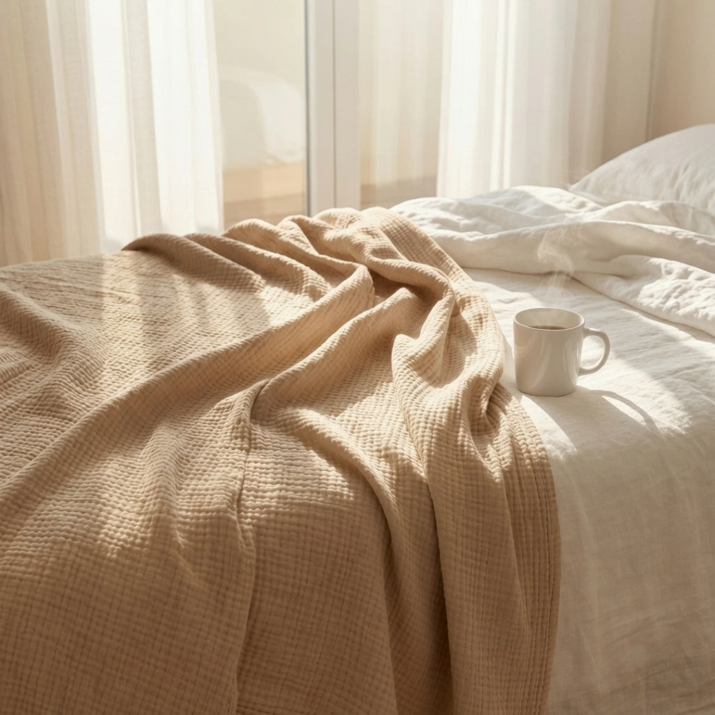 ComfyEco – Manta de muselina premium