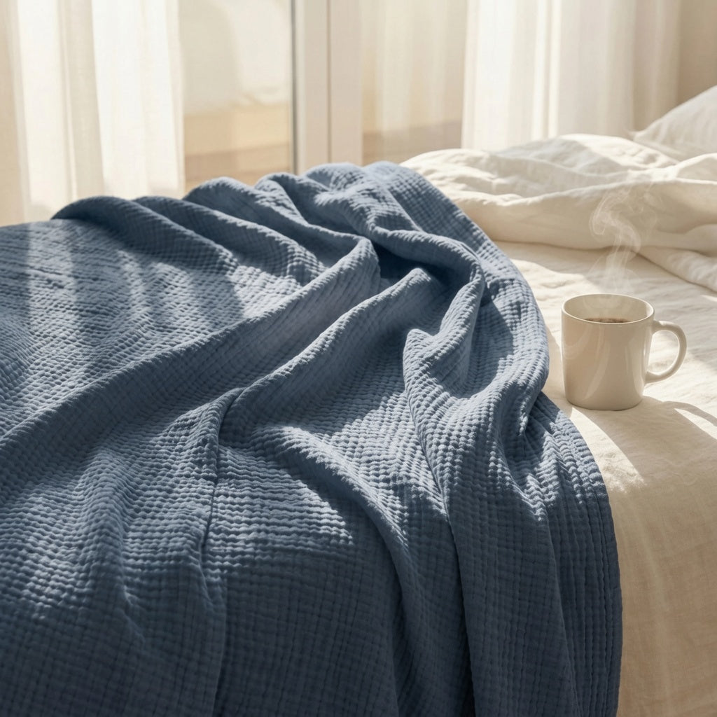 ComfyEco – Manta de muselina premium