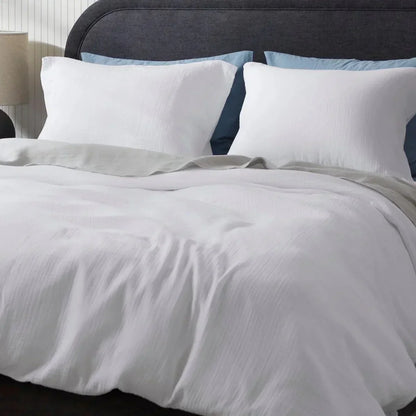 Funda de almohada de muselina premium